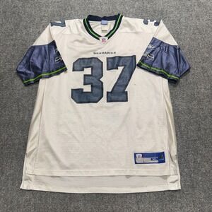 VTG Shaun Alexander #37 Seattle Seahawks Jersey Men's XL NFL Reebok Stained